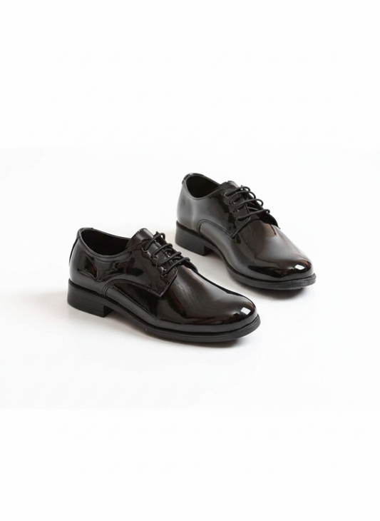 Soulier noir vernis haut de gamme