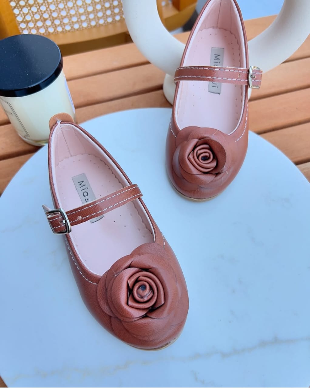 Ballerines avec Fleurs